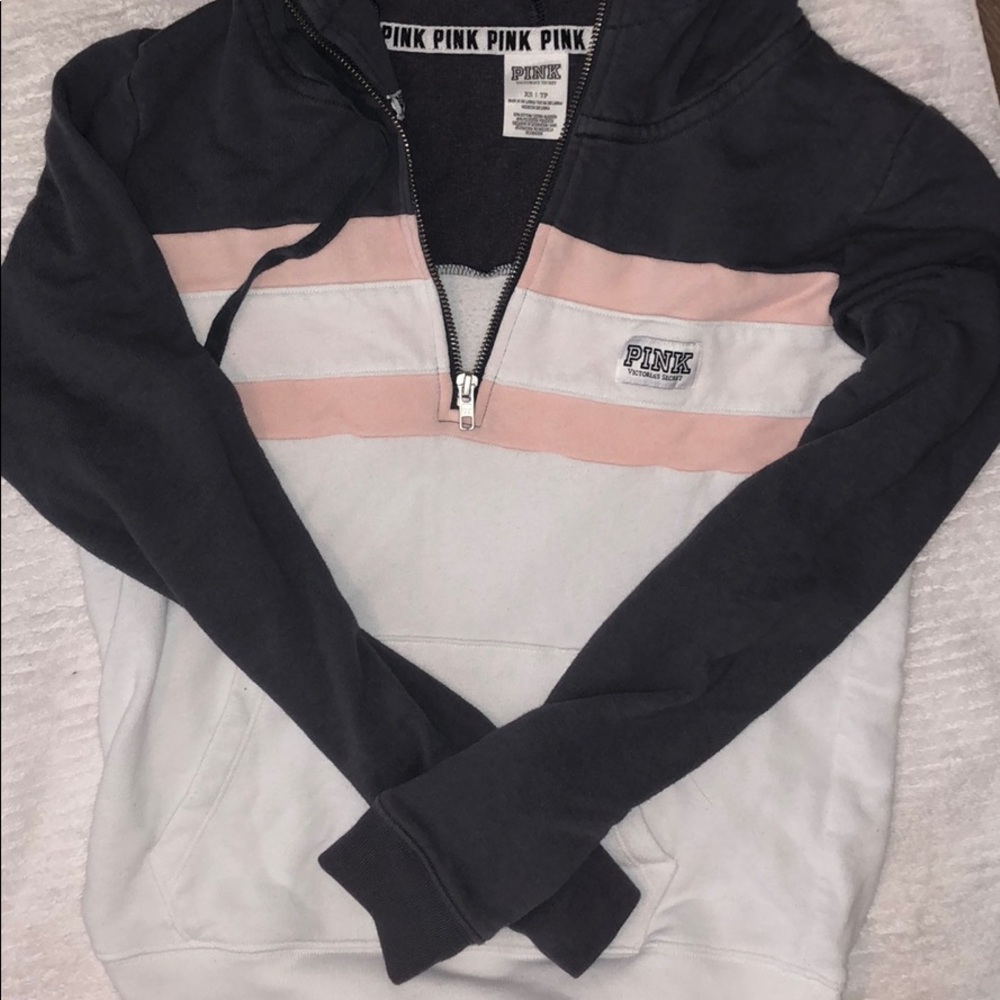 PINK Quarter Zip Hoodie